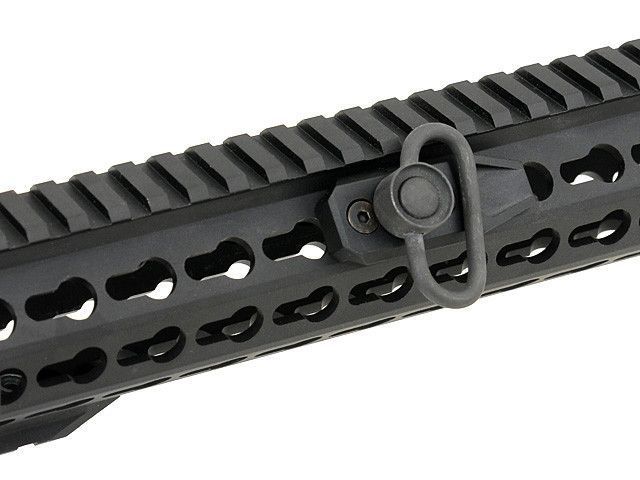 Быстросъемный узел с антабкой для переднего цевья в системе Key-Mod - Black BD9081A фото