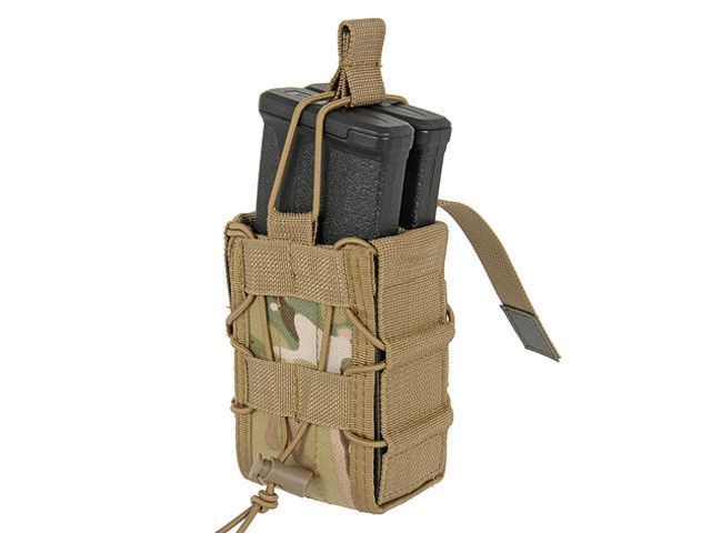 Быстрый двойной подсумок MOLLE для магазинов - Multicam [8FIELDS] M51613223-CP фото