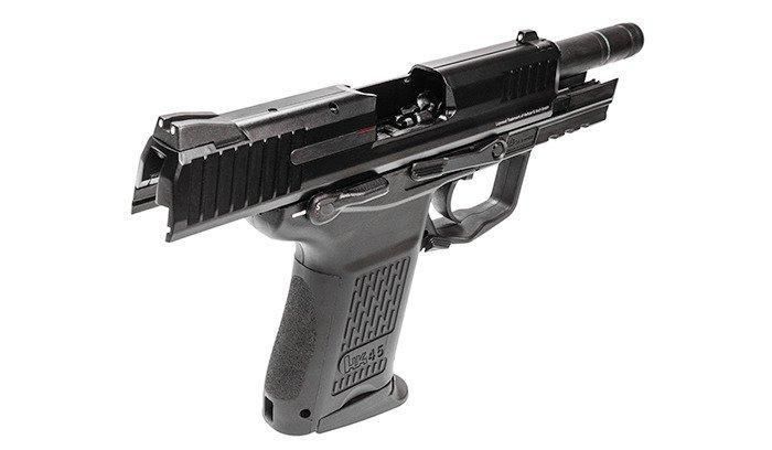 Umarex - Heckler & Koch HK45CT Pistol airsoft - Black - 2.6335 (для страйкболу) 19077 фото