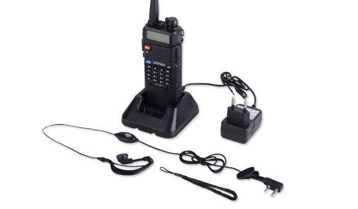BaoFeng - VHF/UHF UV-5R HT 8W Duobander PTT Radio - 3800 mAh (для страйкбола) 18426 фото