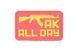 Нашивка 3D - AK ALL DAY [GFC Tactical] GFT-30-024485 фото 1