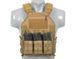 420 Plate Carrier - Coyote Brown [Emerson]&nbsp;(для страйкбола) EM7362CB фото 1