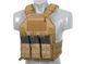420 Plate Carrier - Coyote Brown [Emerson]&nbsp;(для страйкбола) EM7362CB фото 3
