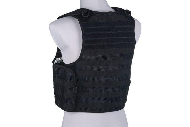 Легкий сітковий Plate Carrier - BLACK [GFC Tactical] (для страйкболу) GFT-18-023969 фото