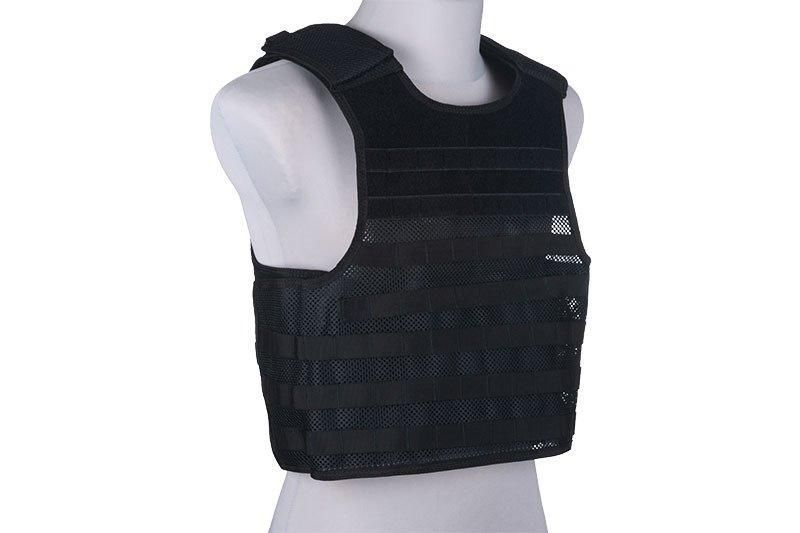 Легкий сітковий Plate Carrier - BLACK [GFC Tactical] (для страйкболу) GFT-18-023969 фото