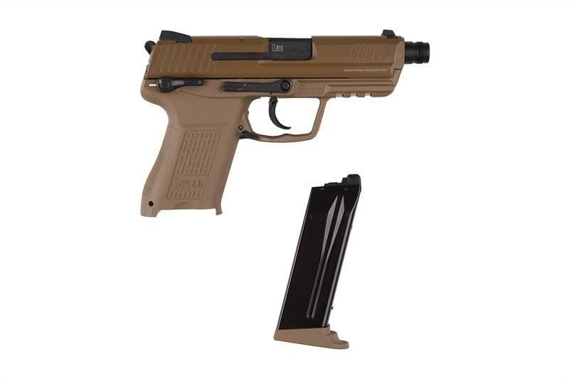 Страйкбольный пістолет Heckler&Koch HK45CT - Tan [Umarex] (для страйкболу) UMA-02-017133 фото
