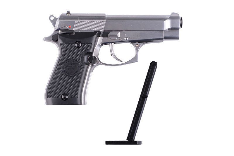 Страйкбольный аналог pistoletu M84 Mini CO2 - srebrna [WinGun] (для страйкболу) WIN-02-010375 фото