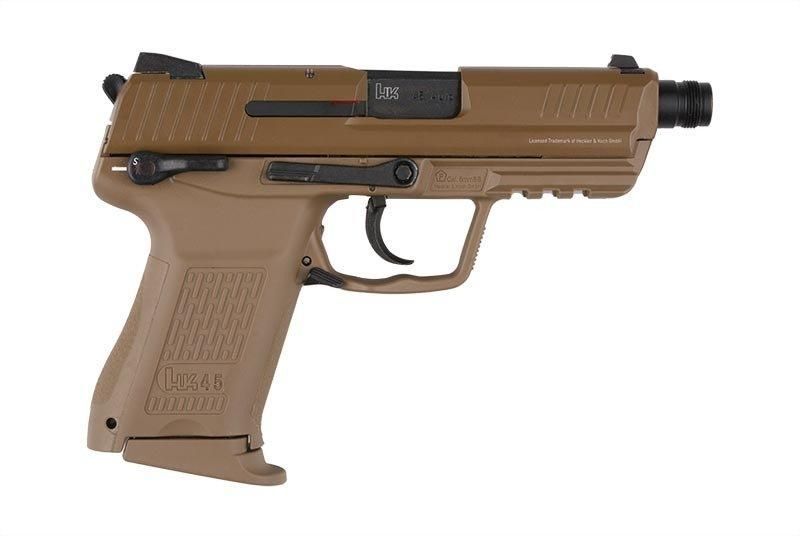 Страйкбольный пістолет Heckler&Koch HK45CT - Tan [Umarex] (для страйкболу) UMA-02-017133 фото