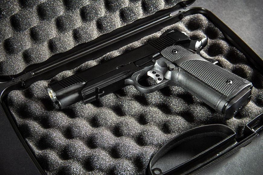 Кейс для переноса пистолета (23,5 см) &ndash; BLACK [Evolution Airsoft] Р-42 фото