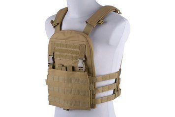Розвантаження типу plate carrier z odpinanym panelem - tan [GFC Tactical] (для страйкболу) GFT-18-018424 фото