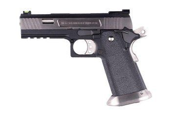 Страйкбольный пистолет Hi-Capa 4.3 Force "Allosaurus" - silver [WE] (для страйкбола) WET-02-010303 фото