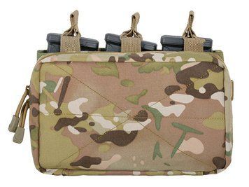 Потрійний подсумок гвинтівковий з кишенею - Multicam [8FIELDS] M51613213-CP фото