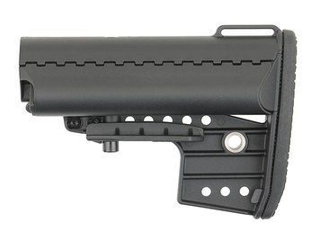 Модульний приклад з відділенням під акумулятор AR-15/M4 &ndash; BLACK [CYMA] (для страйкболу) FBP1786-1 фото