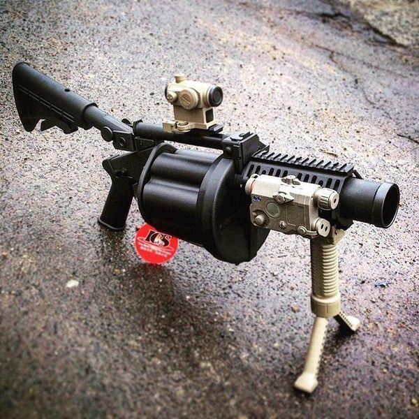 Аналог револьверного гранатомета&nbsp;ICS-190 MGL [ICS] (для страйкбола) ICS-04-013994 фото