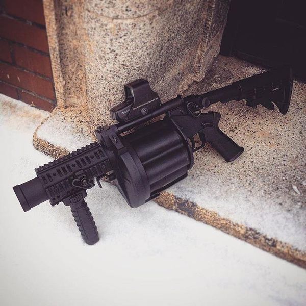 Аналог револьверного гранатомета&nbsp;ICS-190 MGL [ICS] (для страйкбола) ICS-04-013994 фото