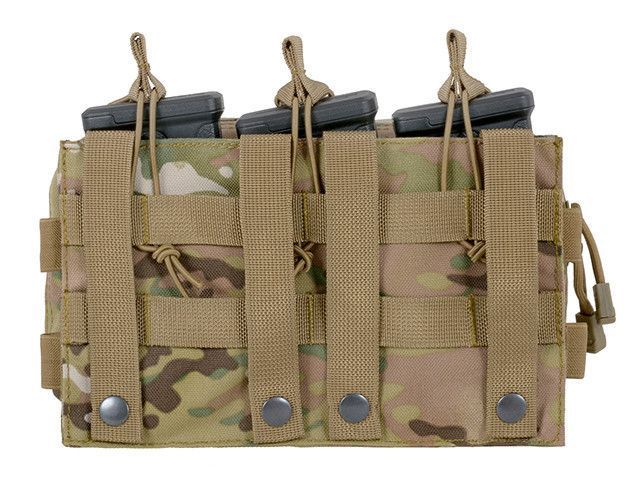 Потрійний подсумок гвинтівковий з кишенею - Multicam [8FIELDS] M51613213-CP фото
