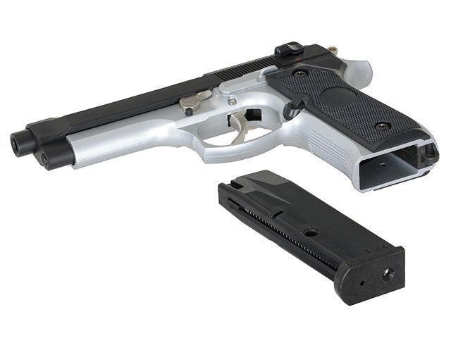 ST92F Non-Blowback Airsoft Gas Pistol - Two Tone [STTi] (для страйкболу) GGH-9502BS фото