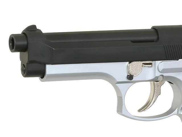 ST92F Non-Blowback Airsoft Gas Pistol - Two Tone [STTi] (для страйкболу) GGH-9502BS фото