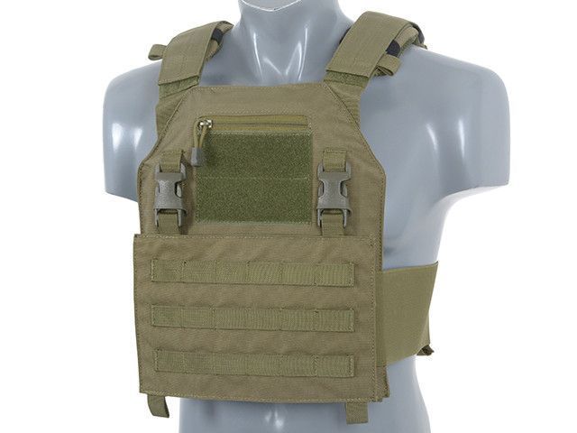 Buckle Up Low Profile Plate Carrier - Olive [8FIELDS] (для страйкбола) M51611048-1-OD фото