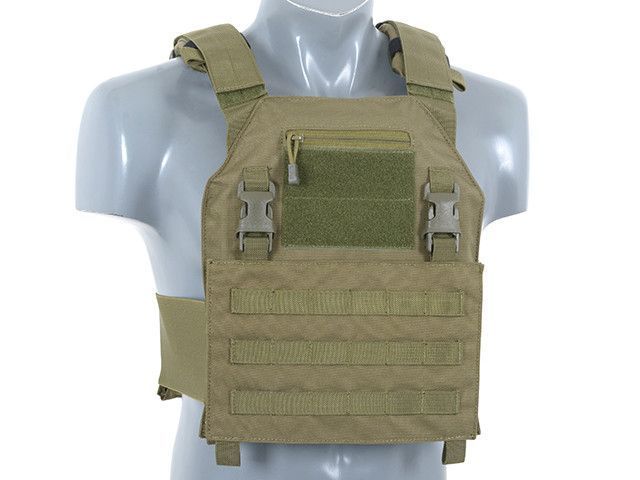 Buckle Up Low Profile Plate Carrier - Olive [8FIELDS] (для страйкбола) M51611048-1-OD фото