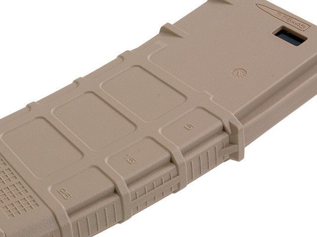Полімерний магазин mid-cap на 120 куль для серії M4/AR-15 - Dark Earth [ХУБІЛАЙ] (для страйкболу) CST9905-DE фото