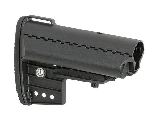 Модульний приклад з відділенням під акумулятор AR-15/M4 &ndash; BLACK [CYMA] (для страйкболу) FBP1786-1 фото