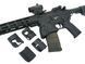 Набір з 3-х декоративних заглушок на магазиноприемник AR15/M4 - Black [Хубілай] (для страйкболу) AS.I031-BK фото 7