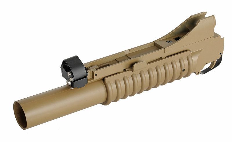 Страйкбольный подствольный гранатомет M203 Long (ребрендинг &laquo;D-Boys&raquo;) - TAN [Bell]&nbsp;(для страйкбола) M-55DE-L фото