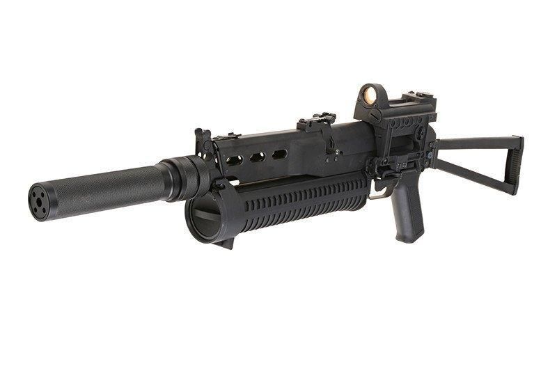 Страйкбольный аналог pistoletu maszynowego PP-19 Bizon z tłumikiem i kolimatorem [CYMA] (для страйкболу) CYM-01-009116 фото