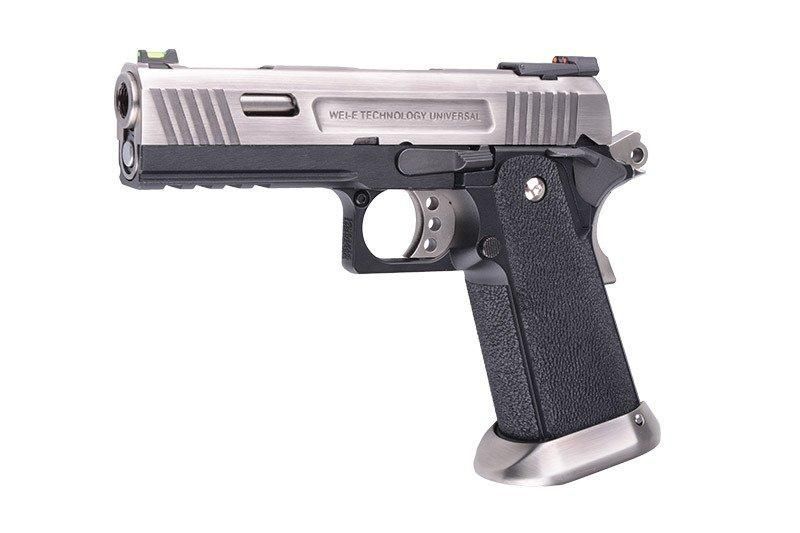 Страйкбольный пістолет Hi-Capa 4.3 Force "Allosaurus" - silver [WE] (для страйкболу) WET-02-010303 фото