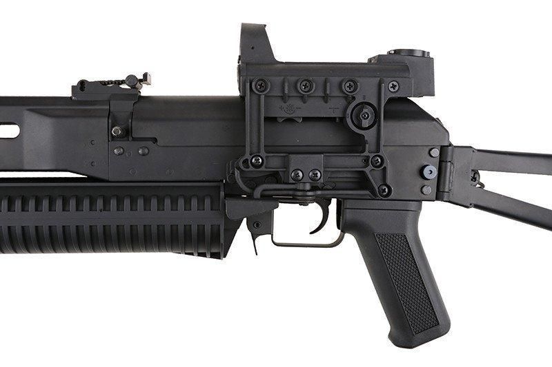 Страйкбольный аналог pistoletu maszynowego PP-19 Bizon z tłumikiem i kolimatorem [CYMA] (для страйкболу) CYM-01-009116 фото