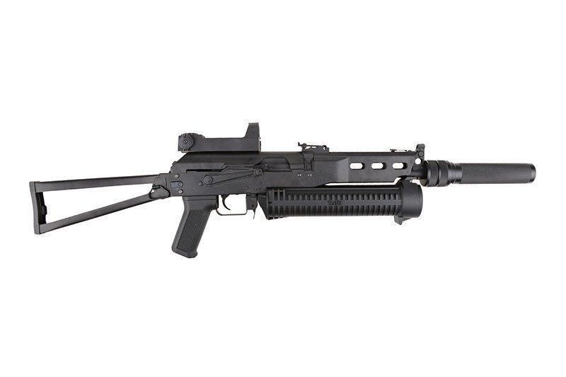 Страйкбольный аналог pistoletu maszynowego PP-19 Bizon z tłumikiem i kolimatorem [CYMA] (для страйкболу) CYM-01-009116 фото
