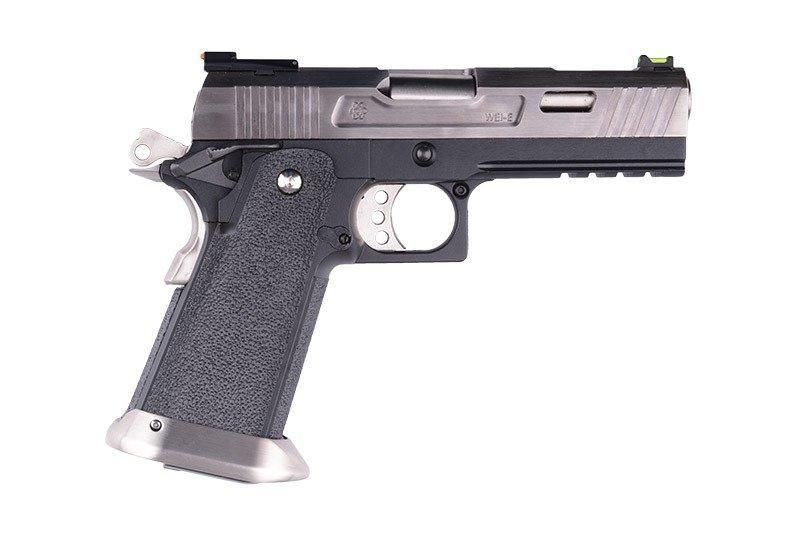 Страйкбольный пістолет Hi-Capa 4.3 Force "Allosaurus" - silver [WE] (для страйкболу) WET-02-010303 фото