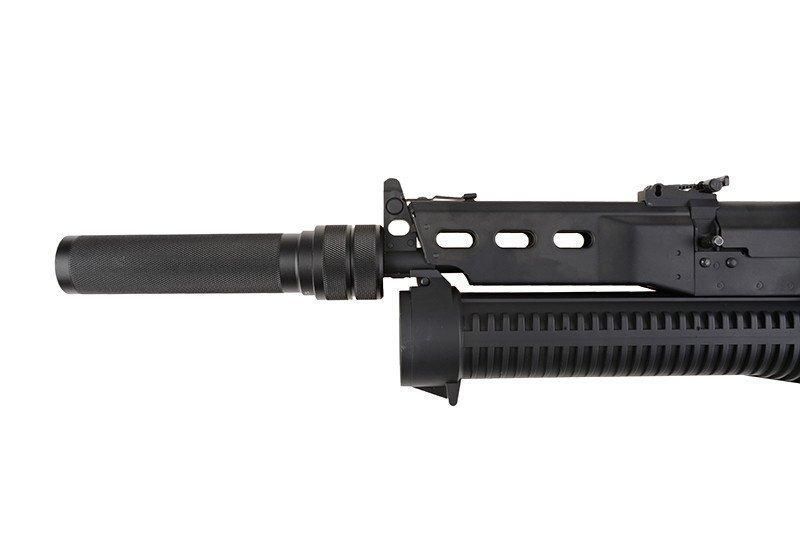 Страйкбольный аналог pistoletu maszynowego PP-19 Bizon z tłumikiem i kolimatorem [CYMA] (для страйкболу) CYM-01-009116 фото