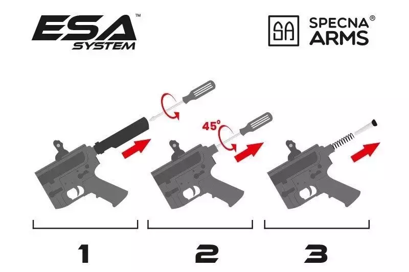 Аналог автоматической винтовки SA-C07 CORE - Half-Tan [Specna Arms] SPE-01-018326 фото
