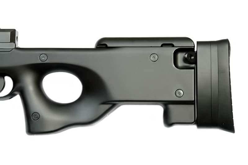 Страйкбольная гвинтівка snajperskiego Warrior I - black [WELL] (для страйкболу) WEL-03-000112 фото