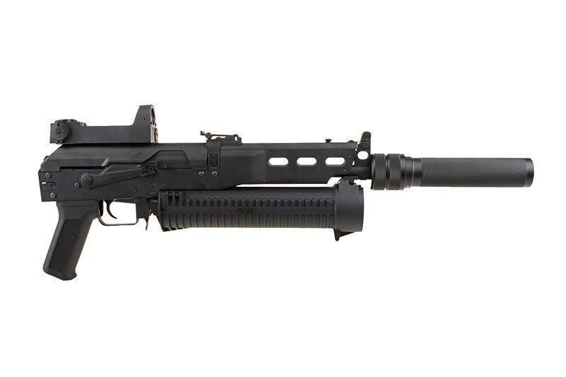 Страйкбольный аналог pistoletu maszynowego PP-19 Bizon z tłumikiem i kolimatorem [CYMA] (для страйкболу) CYM-01-009116 фото
