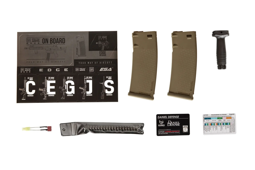Штурмова гвинтівка Daniel Defense MK18 M4A1 SA-E26 EDGE 2.0 &mdash; Chaos Bronze [Specna Arms] SPE-01-034041 фото