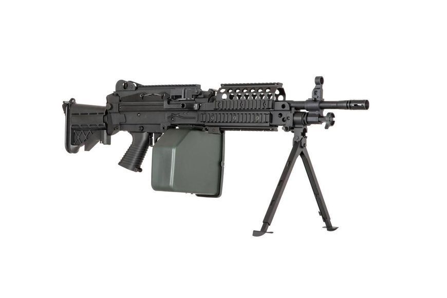 Кулемет SA-46 CORE&trade; - BLACK [Specna Arms] (для страйкболу) SPE-01-028609 фото