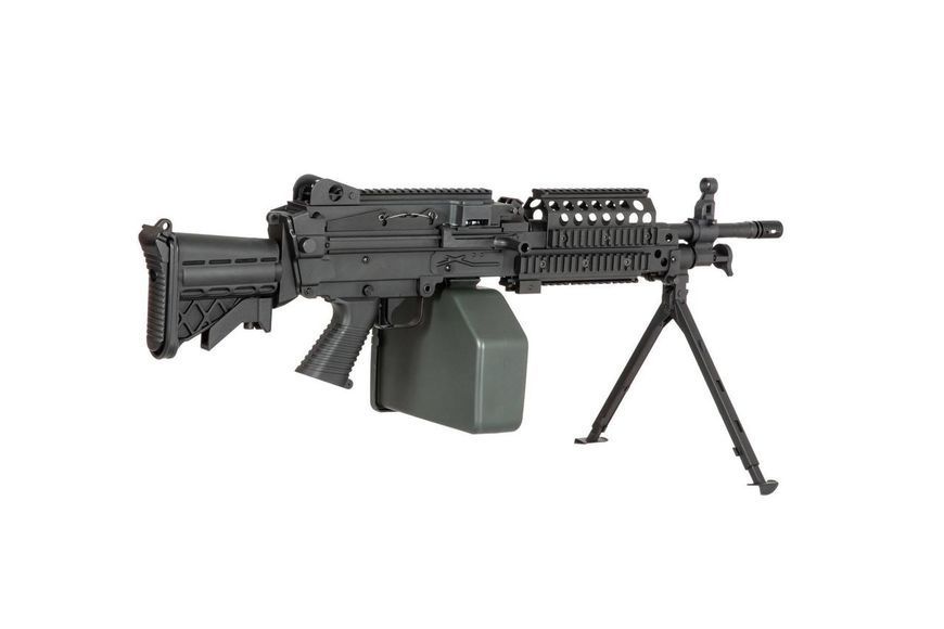 Кулемет SA-46 CORE&trade; - BLACK [Specna Arms] (для страйкболу) SPE-01-028609 фото