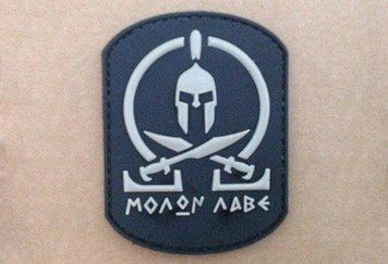 Naszywka 3D - Molon Labe [GFC Tactical] (для страйкбола) GFT-30-004698 фото