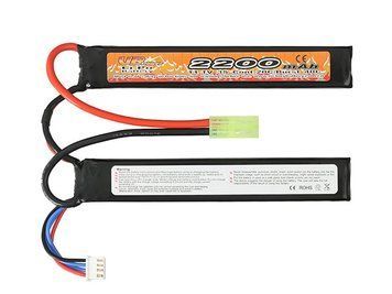Akumulator Li-Po 2200mAh 11,1V 20/40C [Victory Battery] (для страйкбола) VL2022112 фото