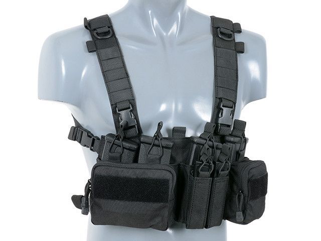 Нагрудник Buckle Up Recce/Sniper Chest Rig - Black [8FIELDS] M51611053-BK фото