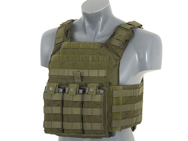 First Responder Plate Carrier з аналогом балістичних пластин - Olive [8FIELDS] (для страйкболу) M51611028-1-OD фото