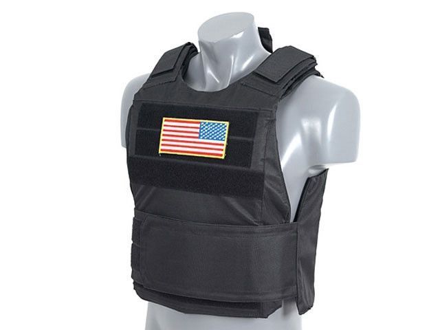 Разгрузка Delta Soft Body Armor - BLACK [8FIELDS] (для страйкбола) M51611014-BK фото