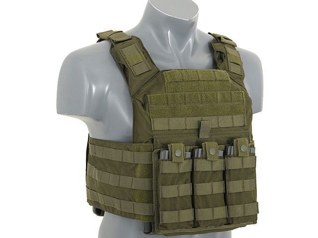 First Responder Plate Carrier з аналогом балістичних пластин - Olive [8FIELDS] (для страйкболу) M51611028-1-OD фото