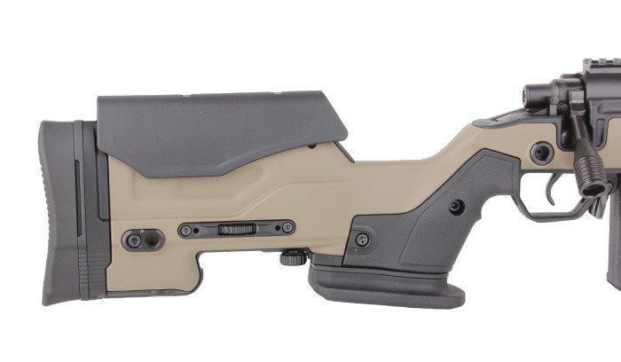 Action Army - AAC T10 Sniper Rifle airsoft - Flat Dark Earth (для страйкбола) 19457 фото