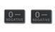 Helikon - PVC Patch - Blood Type - 0 - NEG - Black - 2pcs (для страйкболу) 11925 фото