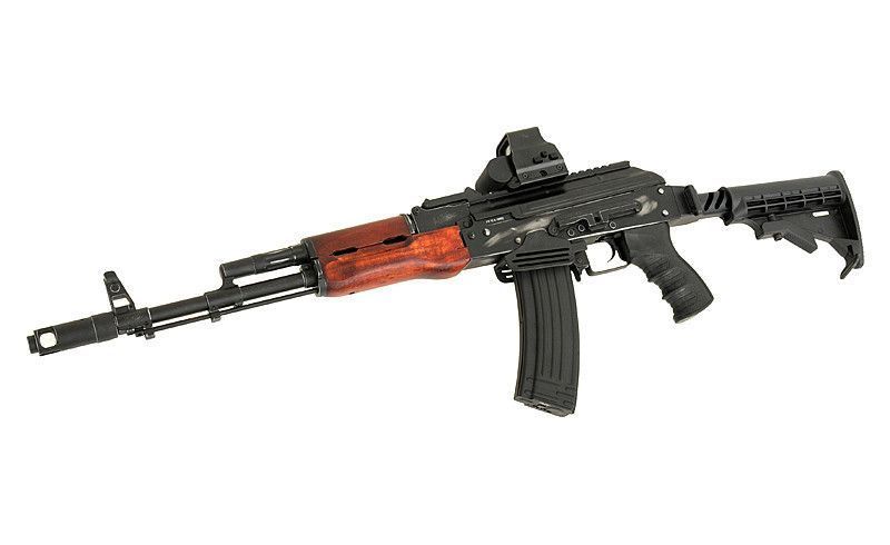 Трубка крепления приклада 9-ти позиционная для АК [APS] (для страйкбола) AEK025-B фото