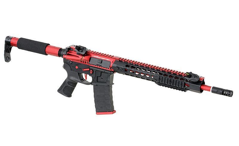 ASR120 Red Dragon EBB Full Metal - Red/Black [APS] (для страйкболу) ASR120 фото